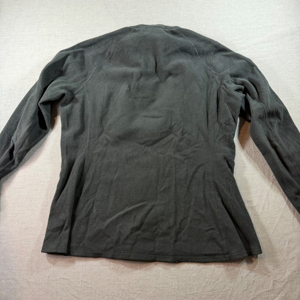 The North Face Fleece Pullover Mens L Black Excellent 1/4 Zip TKA 100 Top - Picture 8 of 8